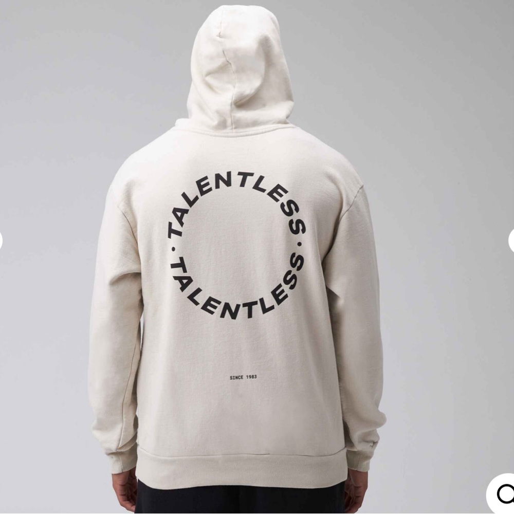 TALENTLESS hoodie size large